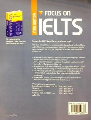 focus on ielts new edition coursebook/itest cd-rom pack