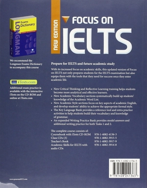 focus on ielts new edition coursebook/itest cd-rom pack