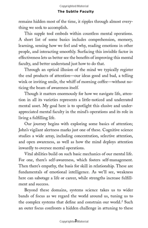 focus: the hidden driver of excellence