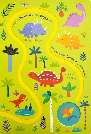 follow that dinosaur! (trace the trails)