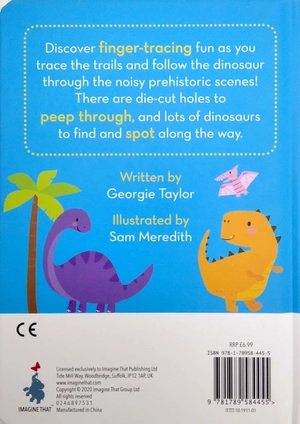 follow that dinosaur! (trace the trails)