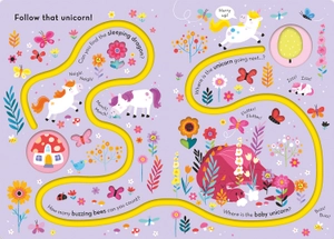 follow that unicorn! (trace the trails)