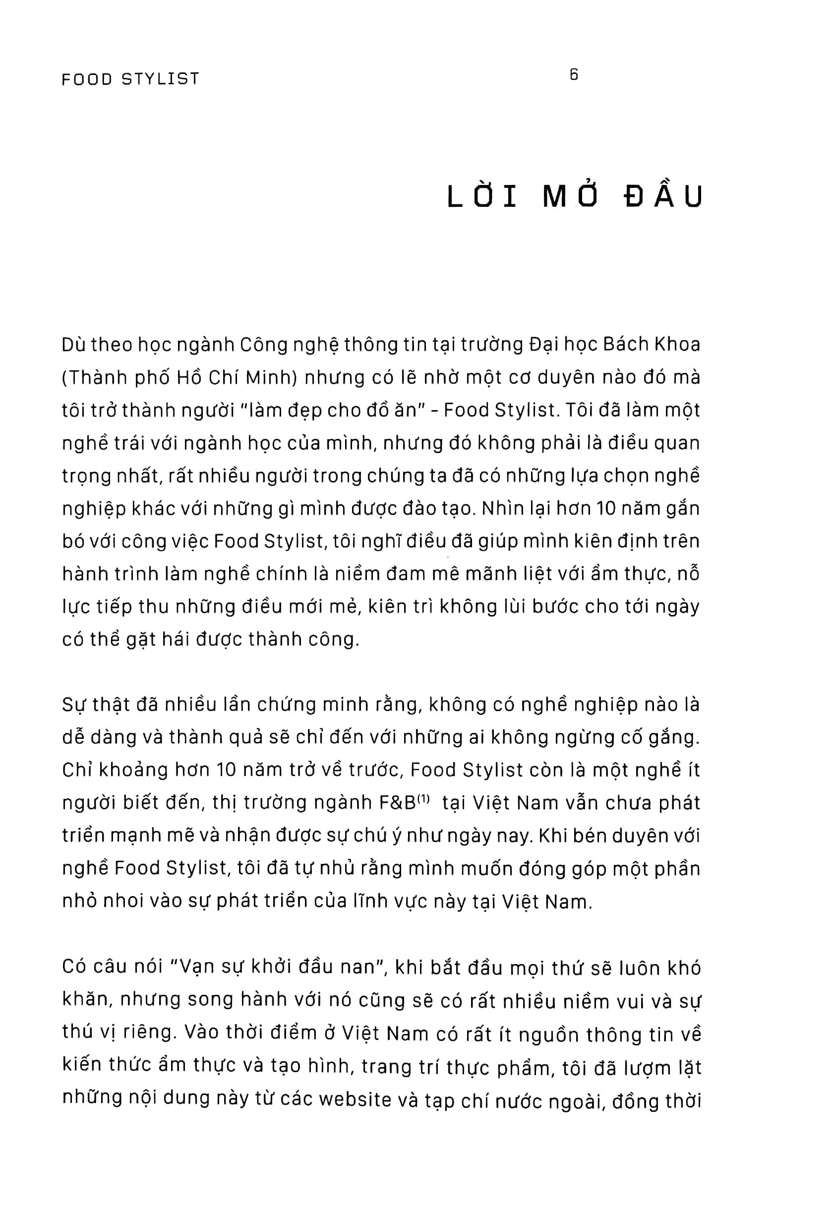 food stylist - vén màn hậu trường của những bước chân 4.0