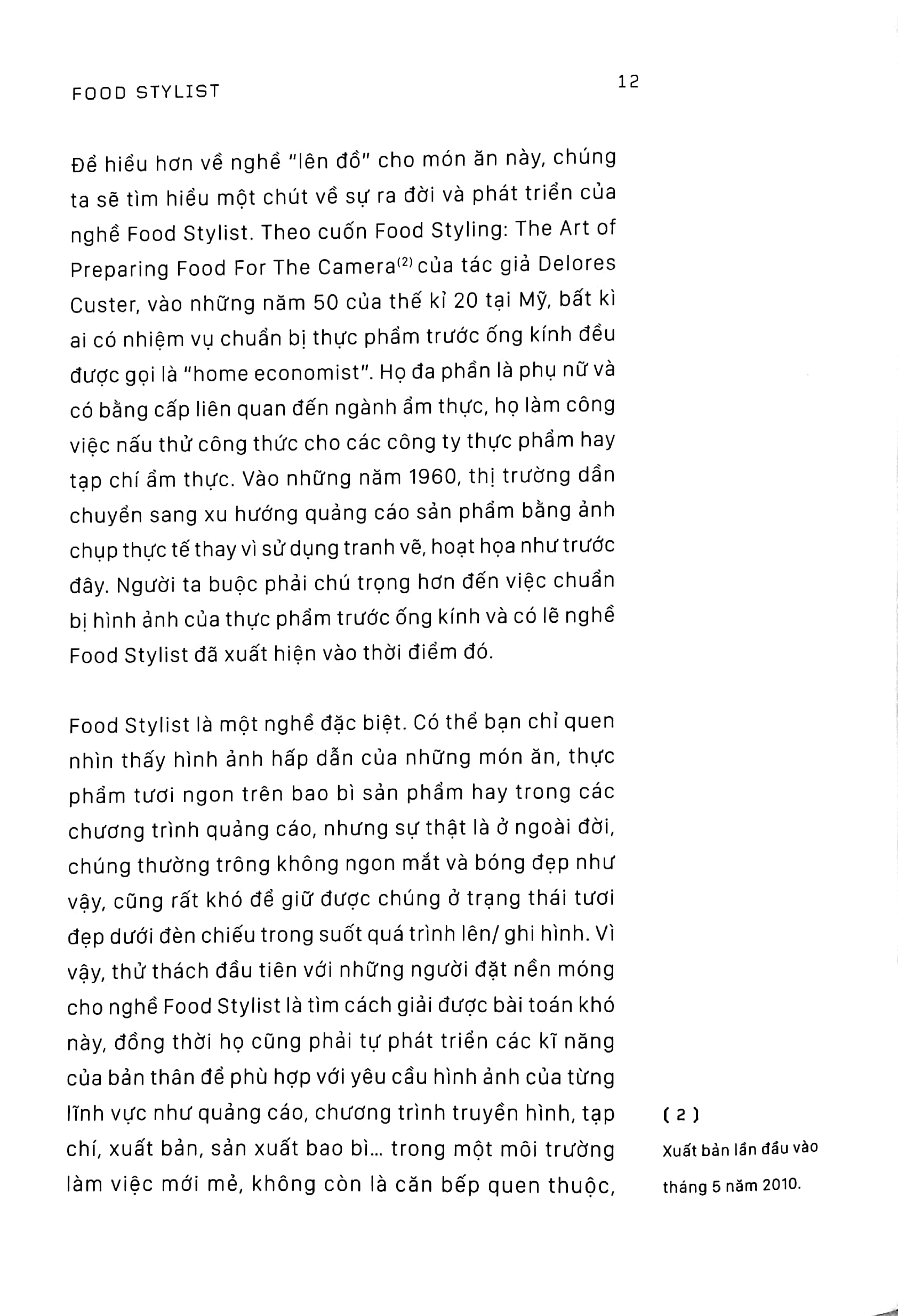 food stylist - vén màn hậu trường của những bước chân 4.0