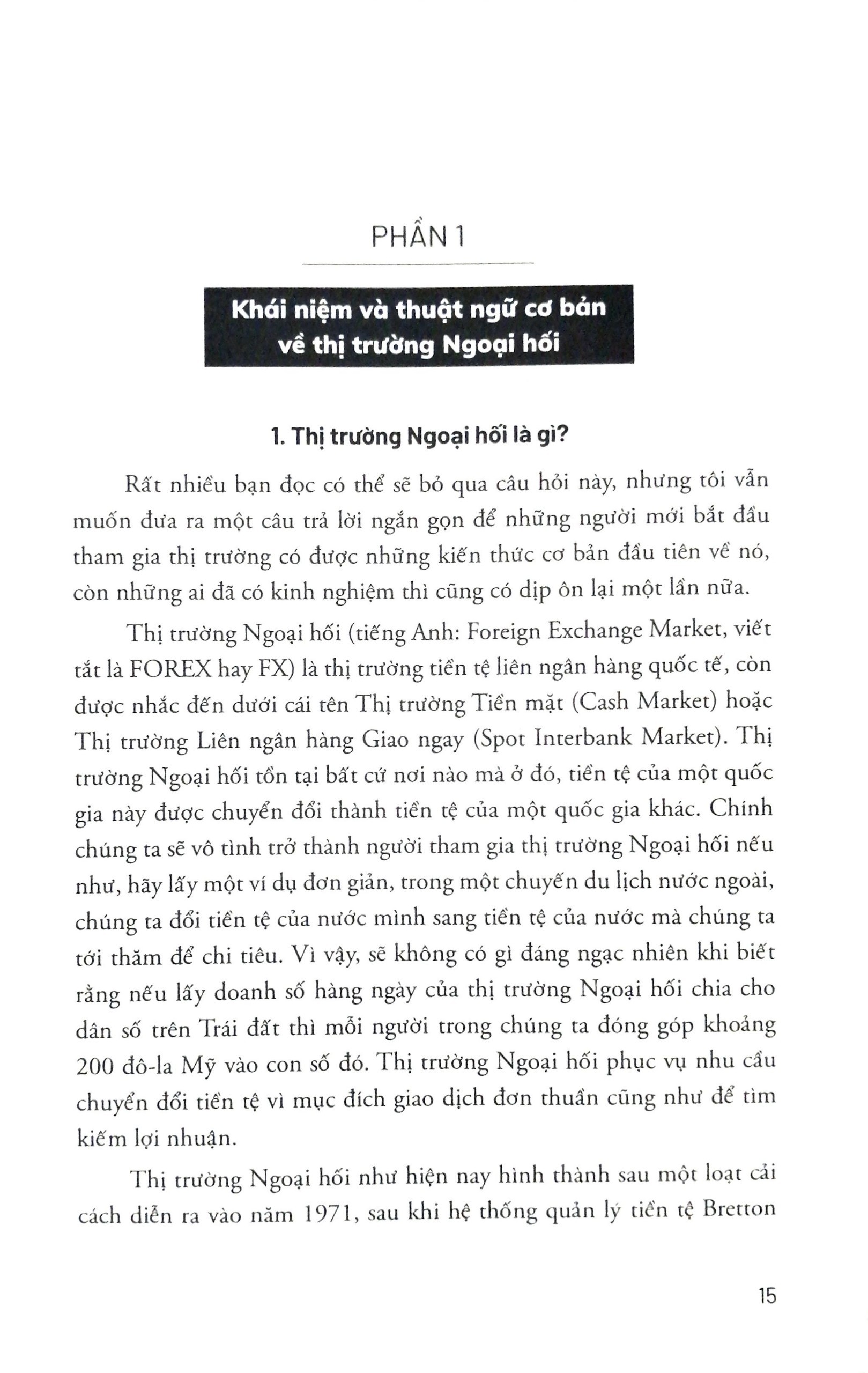 forex 101 - mọi điều cần biết về thị trường ngoại hối