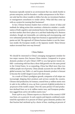 fortune makers: the leaders creating china's great global companies