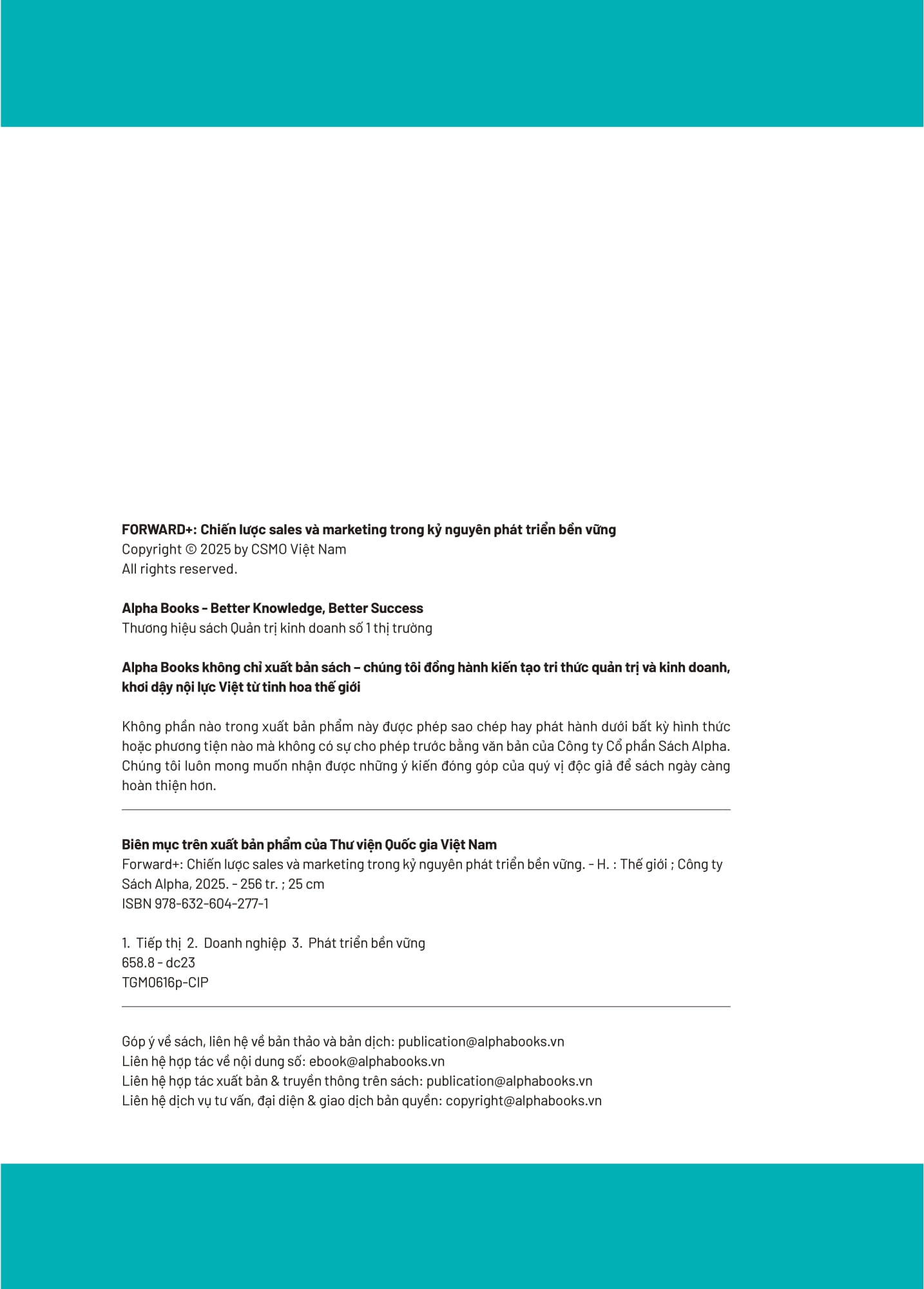 Forward+ - Chien Luoc Sales Va Marketing Trong Ky Nguyen Phat Trien Ben Vung