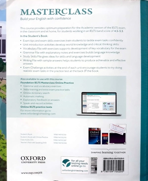 foundation ielts masterclass: student's book with online practice