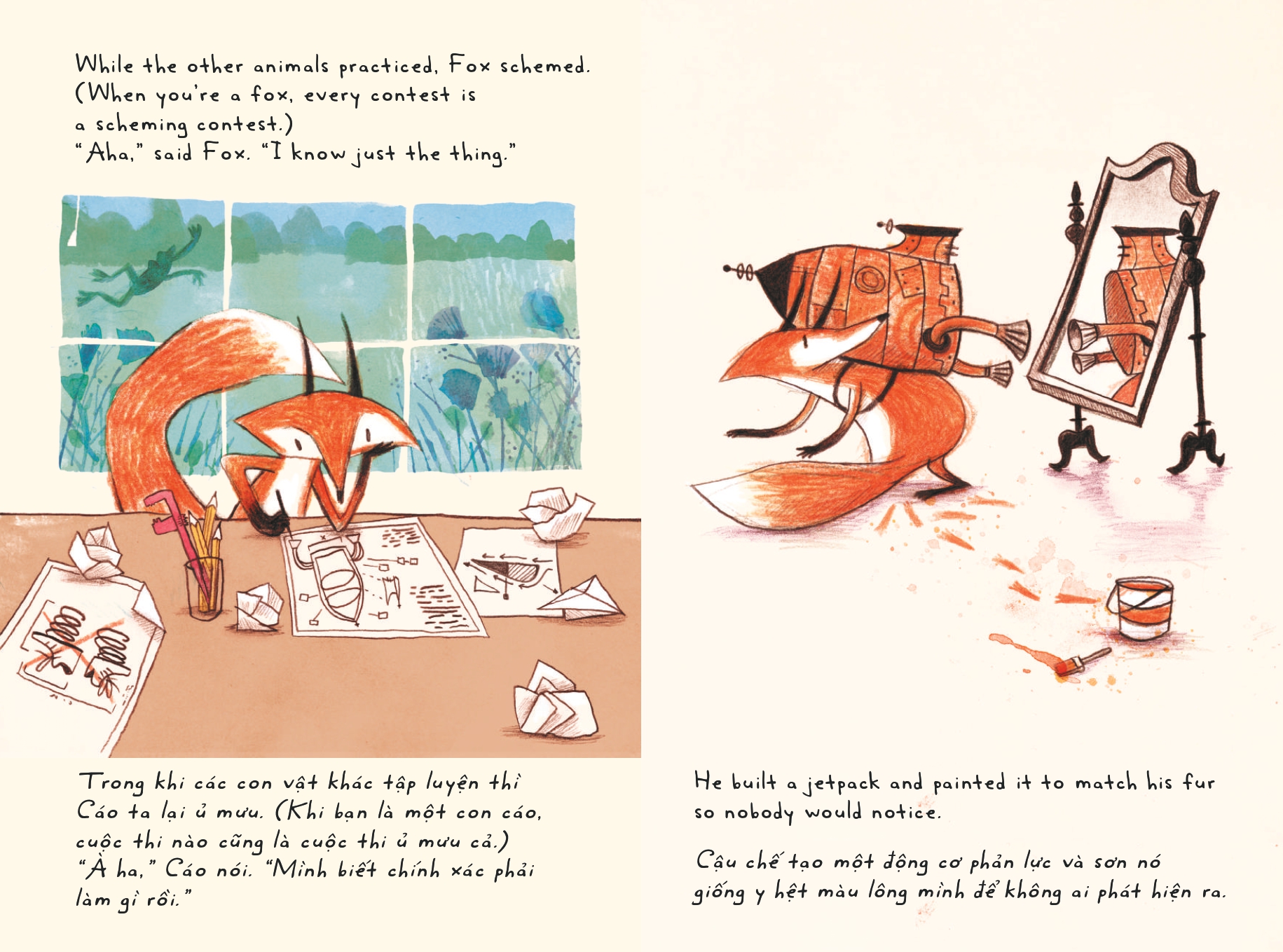 Fox And The Jumping Contest - Cao Thi Nhay (Tai Ban 2025)