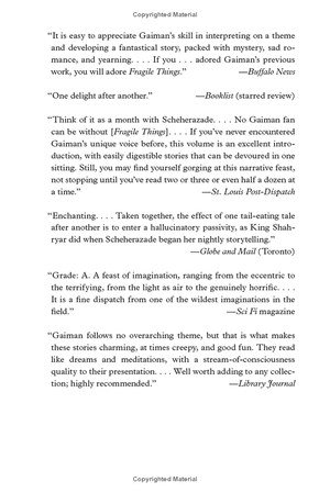 fragile things: short fictions and wonders