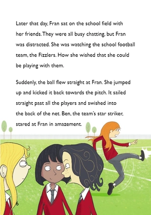 fran makes the team: independent reading 16 (reading champion)