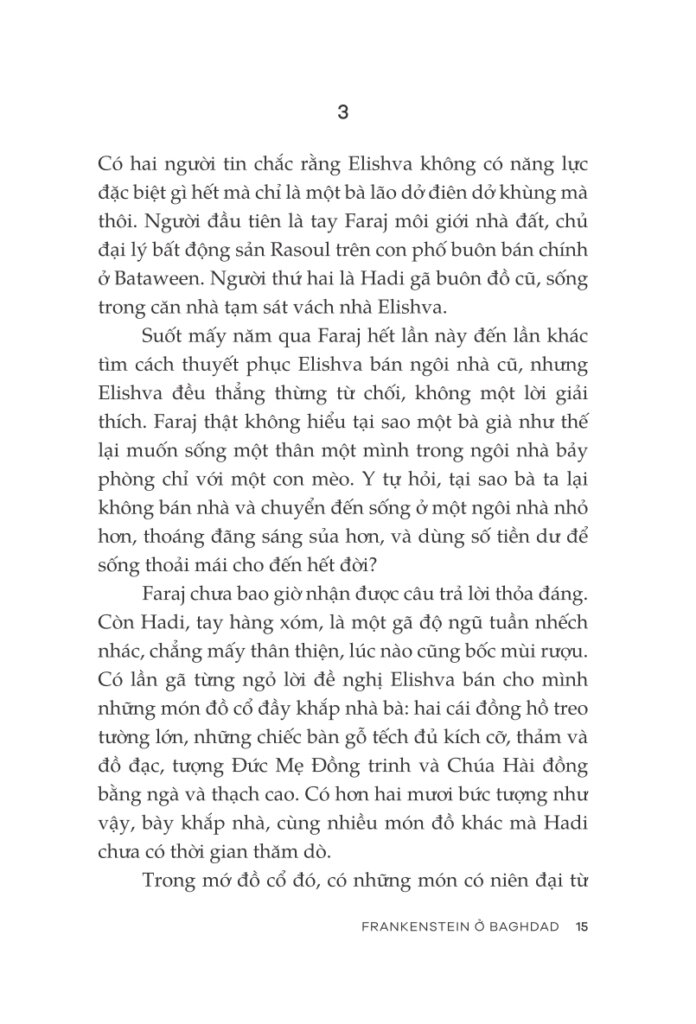 franken-stein ở baghdad