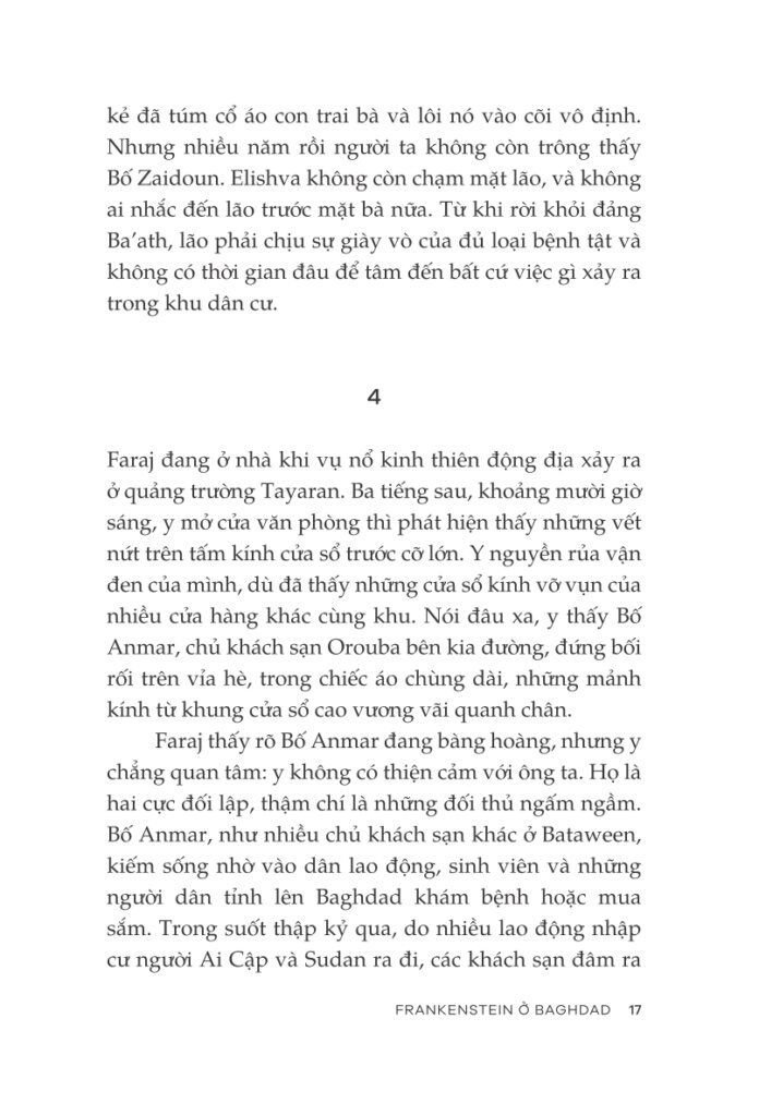 franken-stein ở baghdad