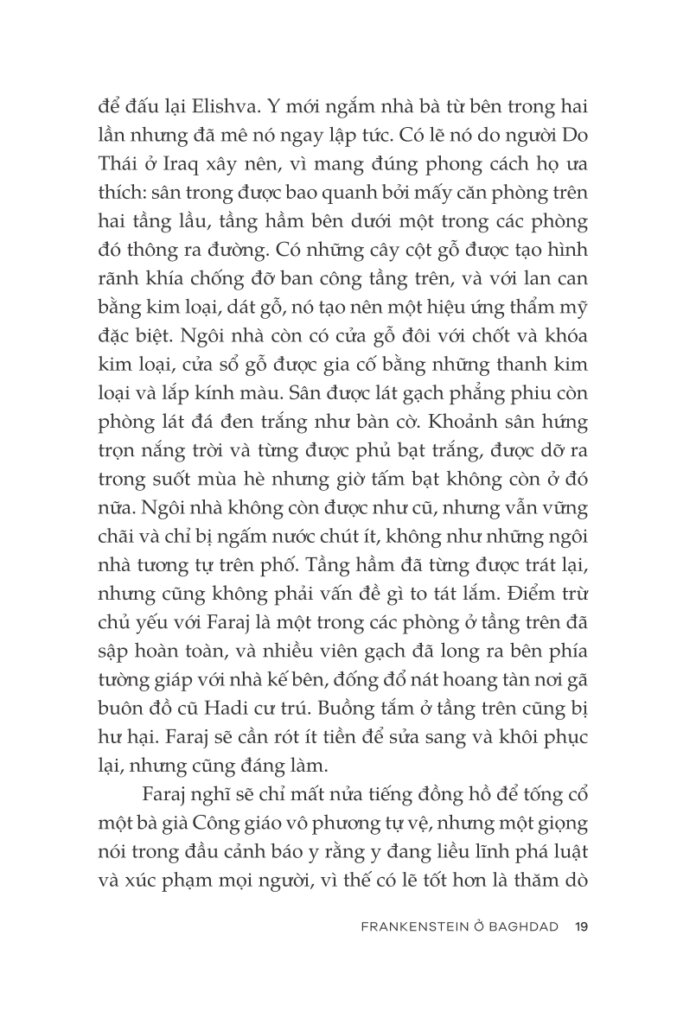 franken-stein ở baghdad