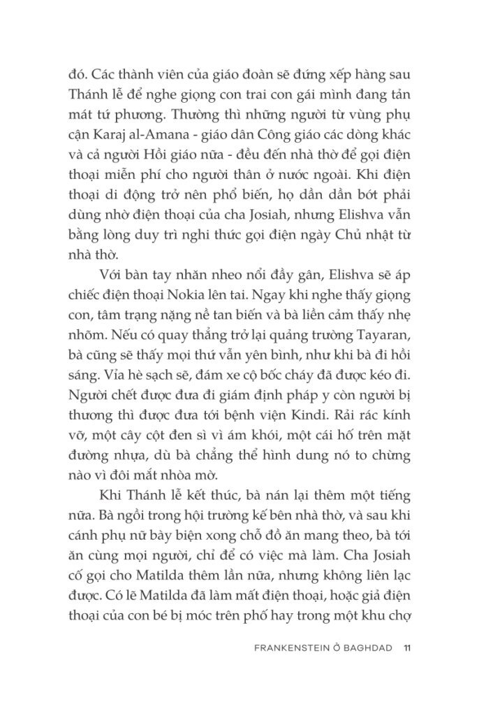 franken-stein ở baghdad