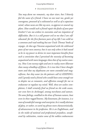 frankenstein (pretty books - painted editions)