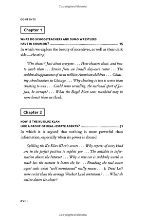 freakonomics: a rogue economist explores the hidden side of everything