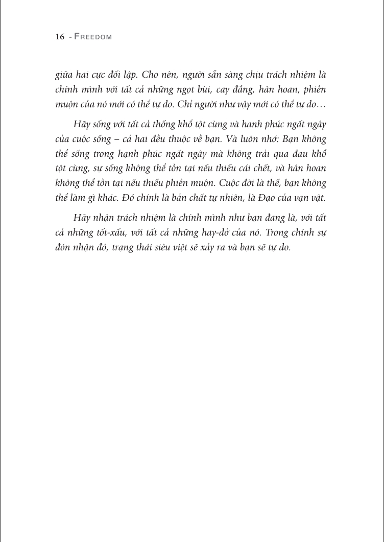 freedom - the courage to be yourseft - tự do - như chim tung cánh