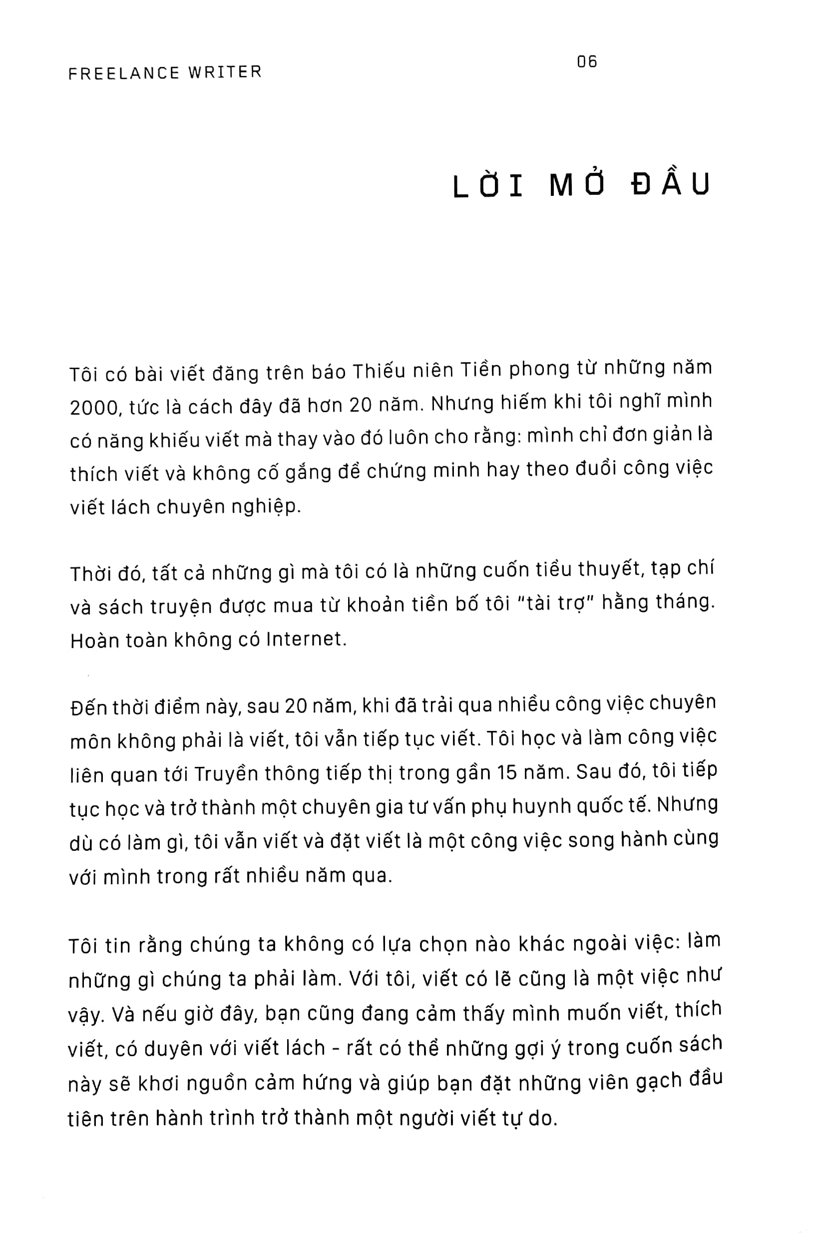 freelance writer - vén màn hậu trường của những bước chân 4.0