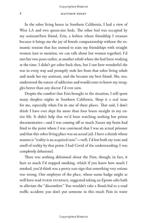 friends, lovers, and the big terrible thing: a memoir