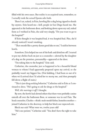 friends, lovers, and the big terrible thing: a memoir