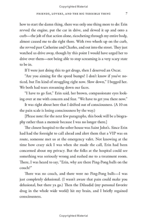 friends, lovers, and the big terrible thing: a memoir