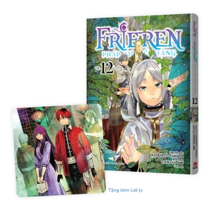 frieren - pháp sư tiễn táng - tập 12 - tặng kèm lót ly