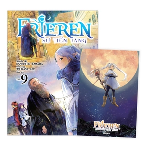 frieren - pháp sư tiễn táng - tập 9 - tặng kèm postcard