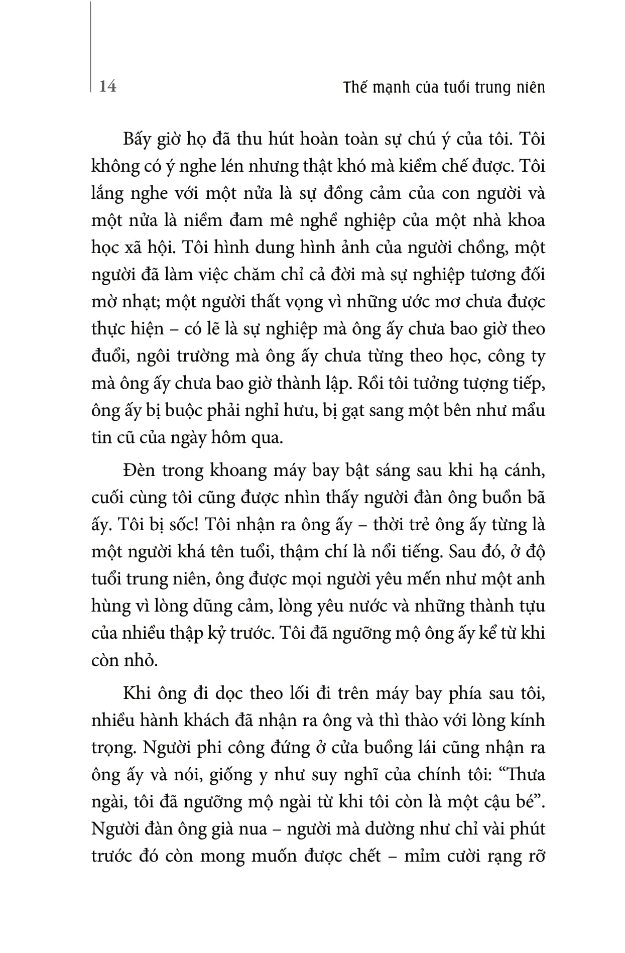 from strength to strength - thế mạnh tuổi trung niên