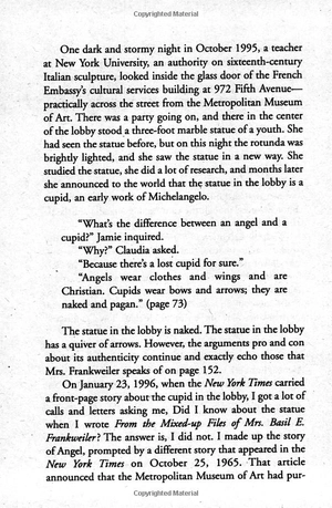 from the mixed-up files of mrs. basil e. frankwieler – e.l. konigsburg