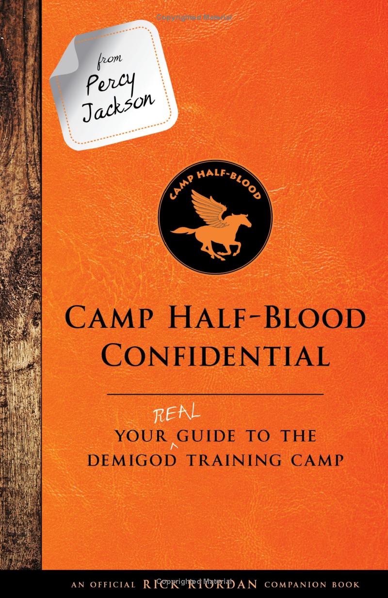 From The World Of Percy Jackson Camp Half-Blood Confidential