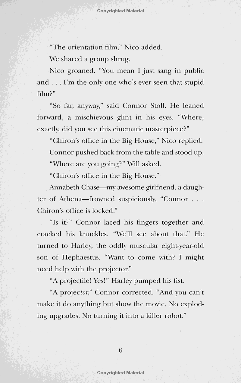 From The World Of Percy Jackson Camp Half-Blood Confidential