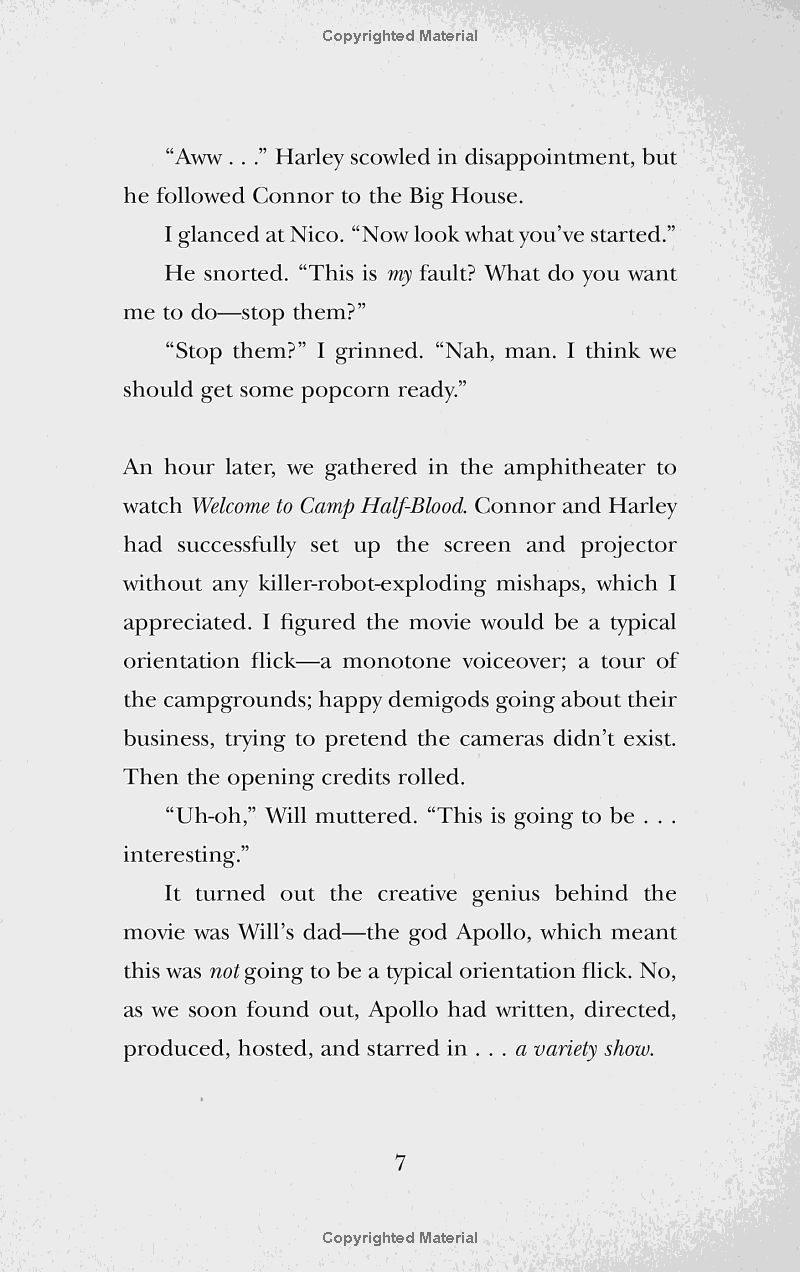 From The World Of Percy Jackson Camp Half-Blood Confidential