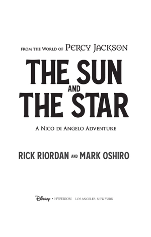 from the world of percy jackson: the sun and the star (hardcover)