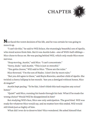 from the world of percy jackson: the sun and the star (hardcover)