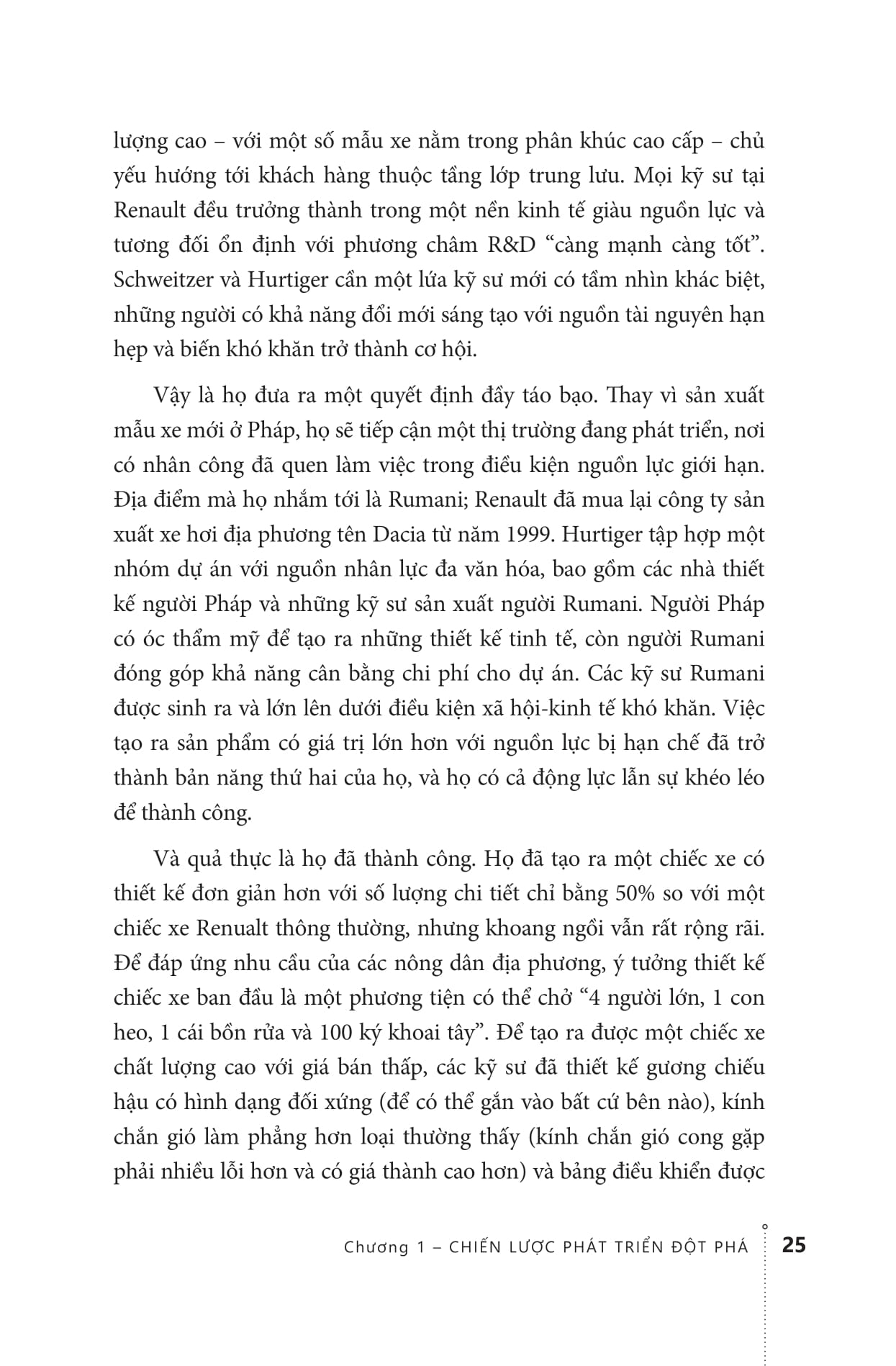 frugal innovation - làm tốt hơn với nguồn lực ít hơn