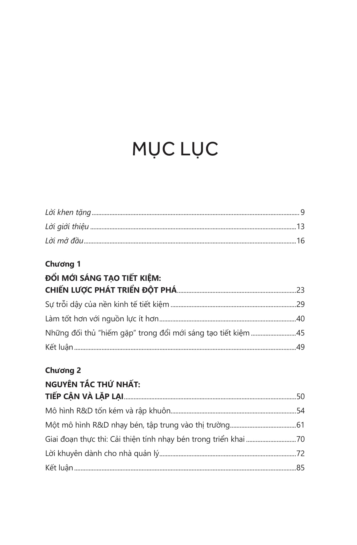 frugal innovation - làm tốt hơn với nguồn lực ít hơn