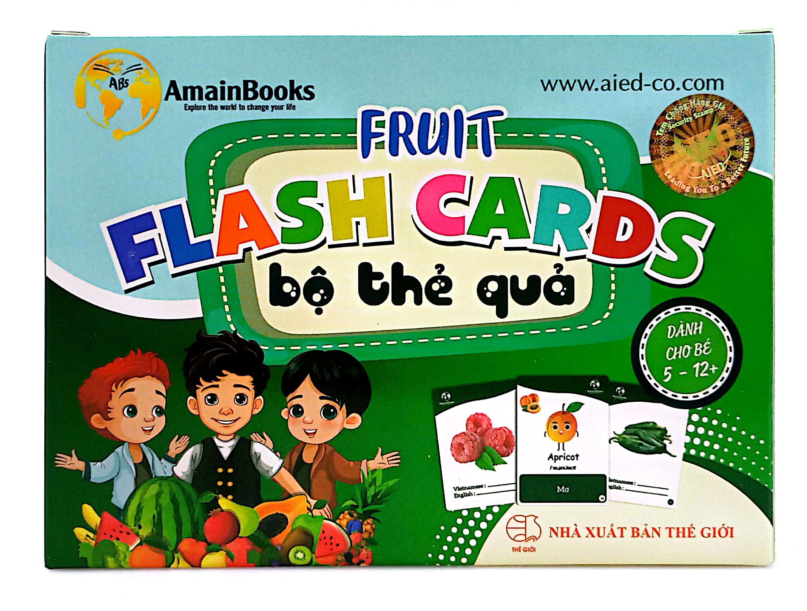 fruit - flash card - bộ thẻ quả