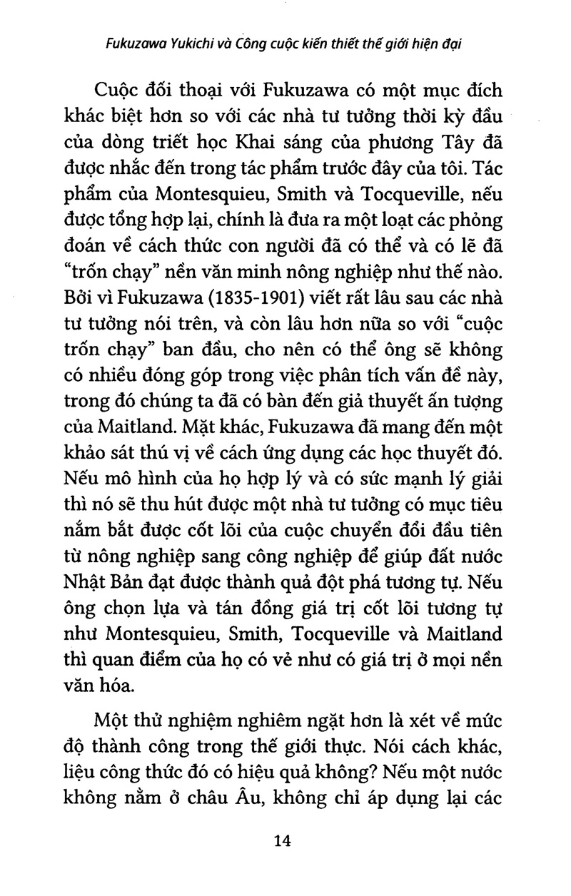 fukuzawa yukichi và công cuộc kiến thiết thế giới hiện đại