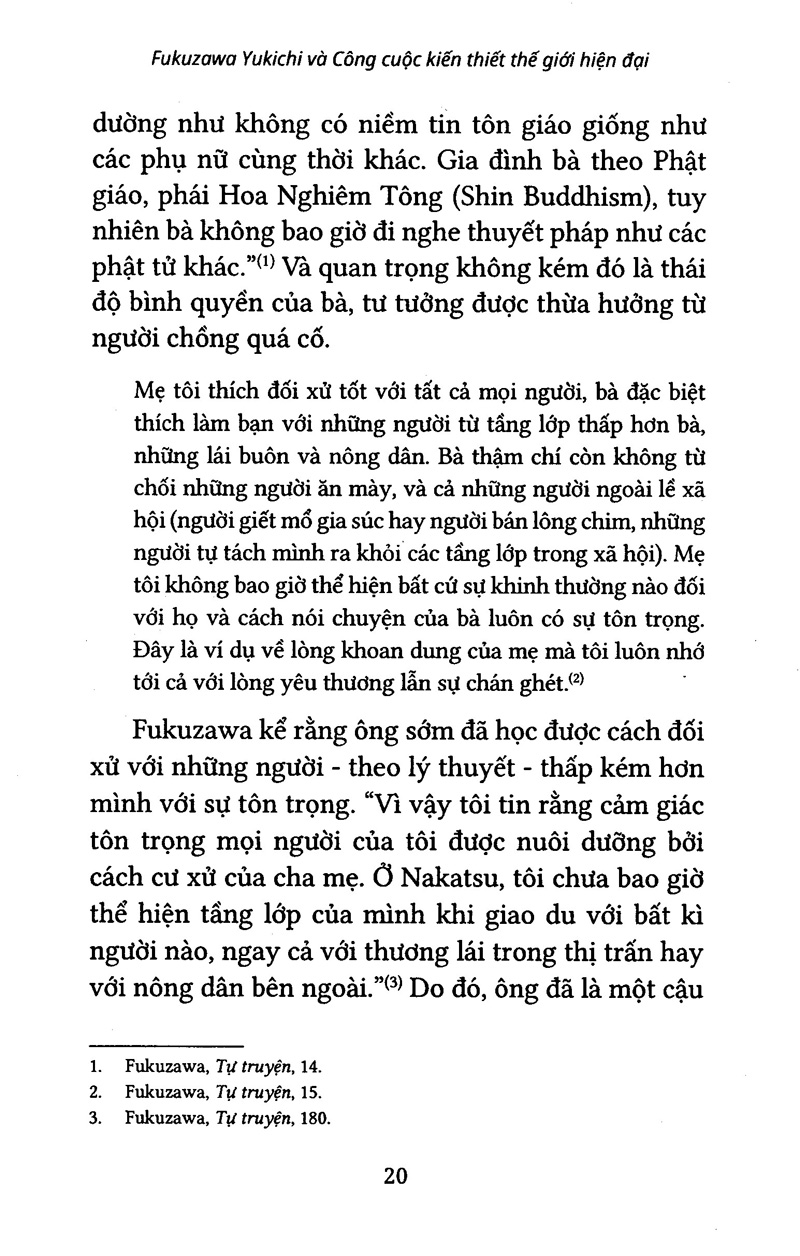 fukuzawa yukichi và công cuộc kiến thiết thế giới hiện đại