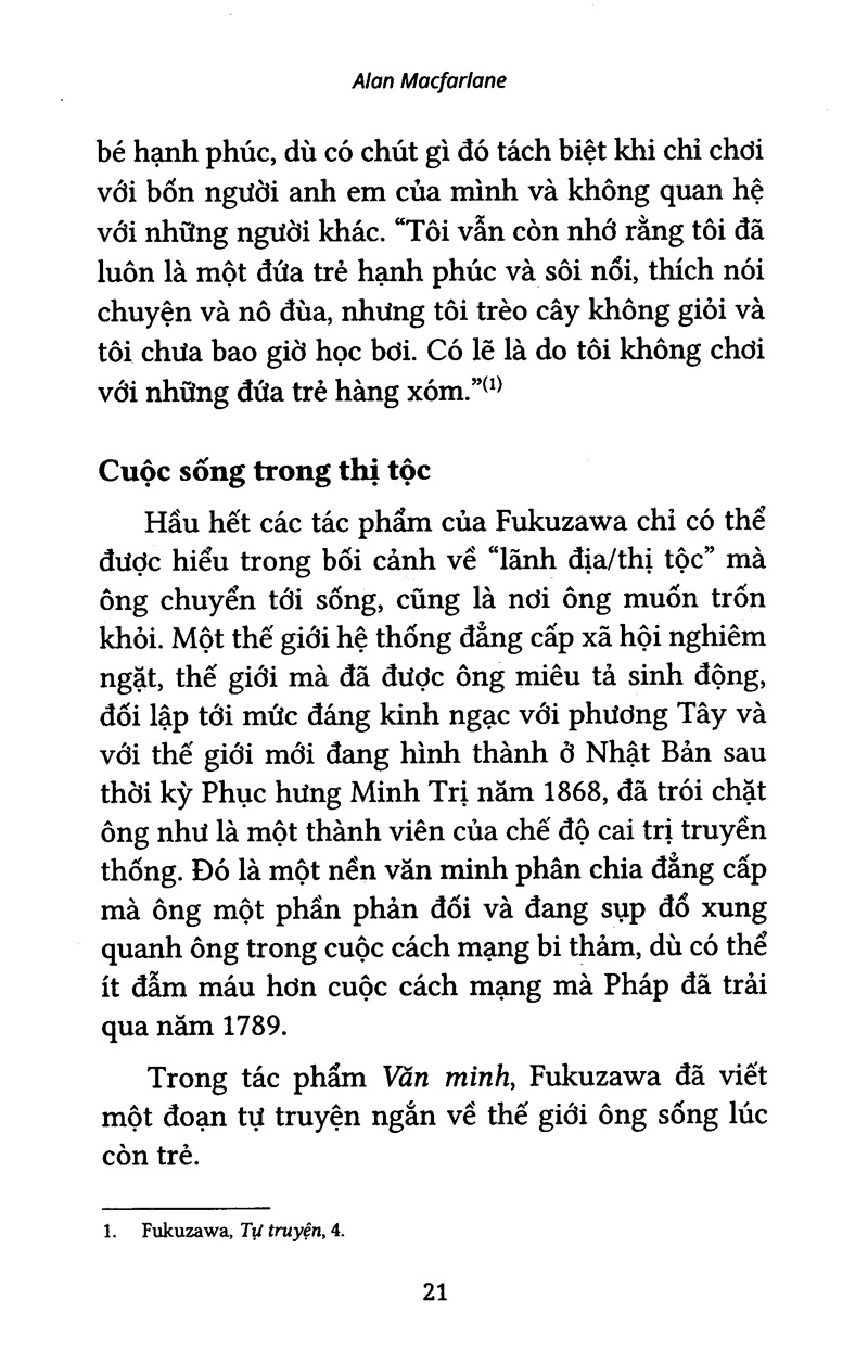 fukuzawa yukichi và công cuộc kiến thiết thế giới hiện đại
