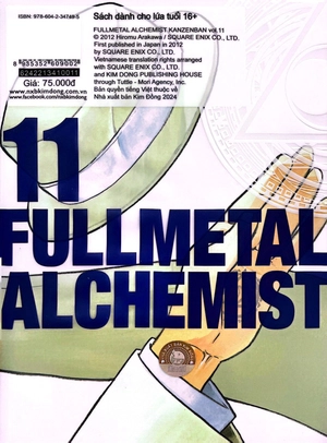 fullmetal alchemist - cang giả kim thuật sư - fullmetal edition - tập 11 (tái bản 2024)