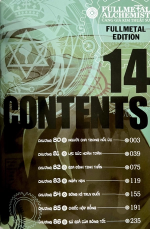 fullmetal alchemist - cang giả kim thuật sư - fullmetal edition - tập 14 (tái bản 2024)