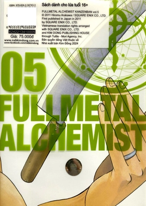 fullmetal alchemist - cang giả kim thuật sư - fullmetal edition - tập 5 (tái bản 2024)