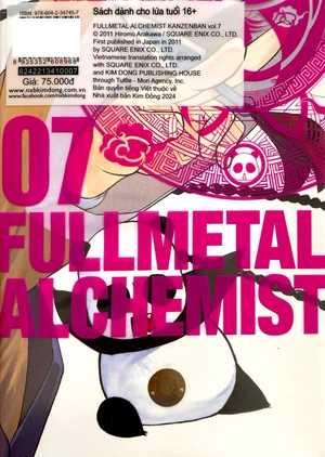 fullmetal alchemist - cang giả kim thuật sư - fullmetal edition - tập 7 (tái bản 2024)