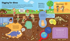 funfacts - lift the flap board book - discover dinosaurs