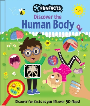 funfacts - lift the flap board book - discover the human body