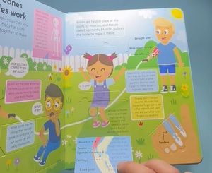 funfacts - lift the flap board book - discover the human body