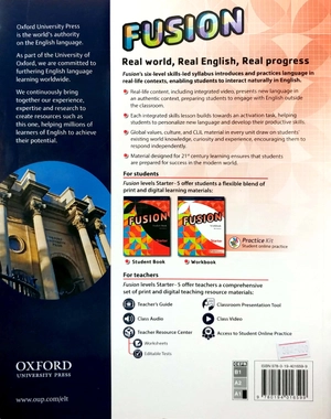 fusion: starter: student book