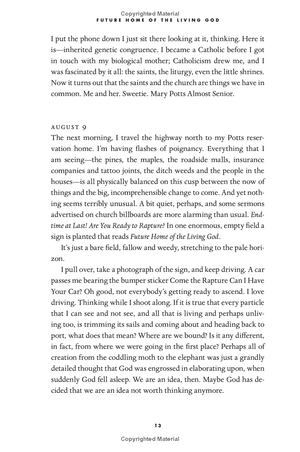 future home of the living god